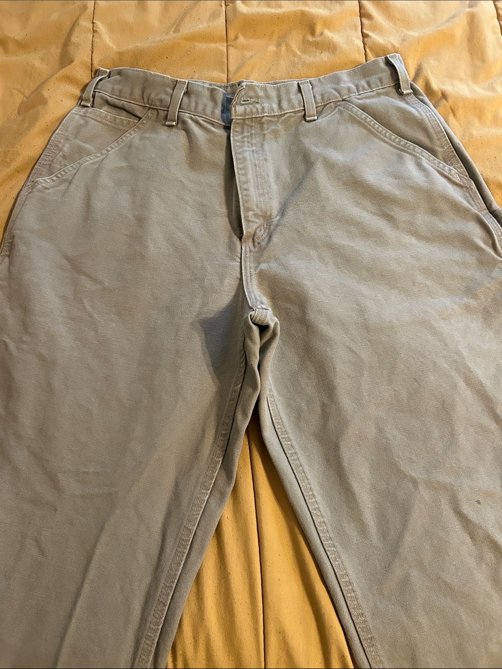 Men’s Carhartt carpenter canvas pants